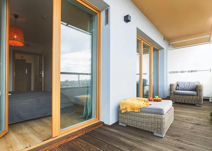 Ekskluzywny Z Balkonem Apartamento